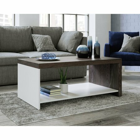 SAUDER Hudson Court Coffee Table , Top and side panel feature strong and lightweight 2 in. construction 425836